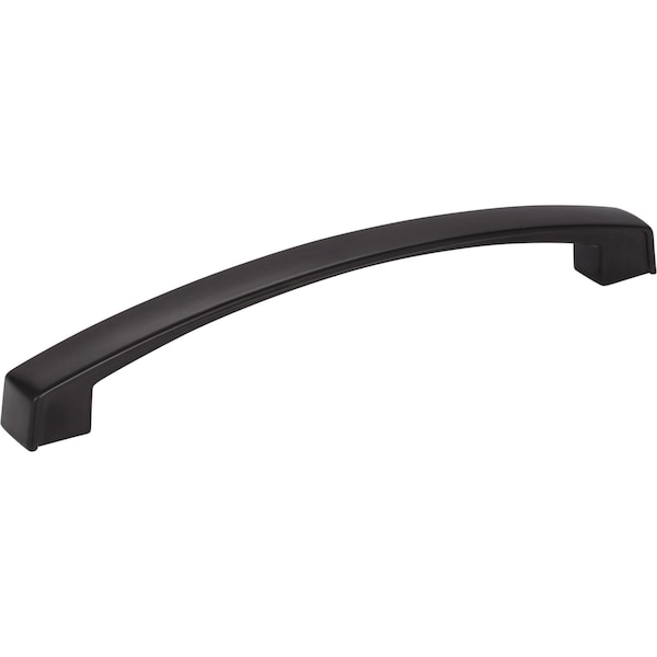 Jeffrey Alexander 160 mm Center-to-Center Matte Black Merrick Cabinet Pull 549-160MB - main